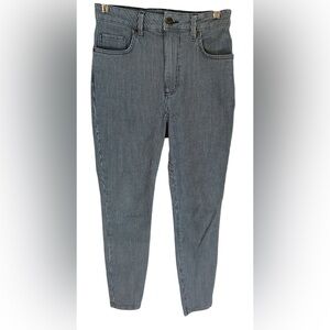 Womens Lee Vintage Modern High Waist Pen Stripe Jeans Size 27